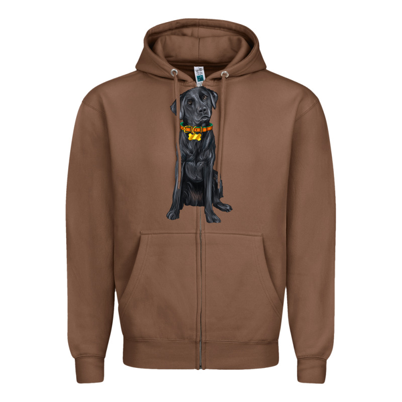 Labrador Retriever With Overflow Zipper Hoodie by texasbilliewilder | Teevron