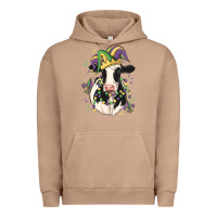 Pigment Burro mardi gras cow Urban Hoodie - MaliasSmallBusiness