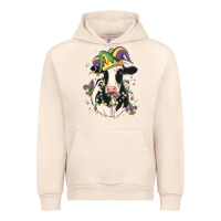 Sandshell mardi gras cow Urban Hoodie - MaliasSmallBusiness