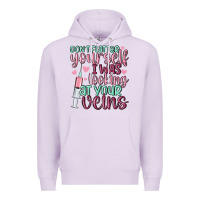 Lilac don't flatter yourself i was looking at your veins Premium Hoodie - MaliasSmallBusiness