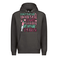 Smoke don't flatter yourself i was looking at your veins Premium Hoodie - MaliasSmallBusiness
