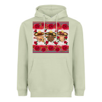 Matcha mexico gnomes Heavyweight Hoodie - HRA Design Shop