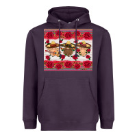 Plum mexico gnomes Heavyweight Hoodie - HRA Design Shop