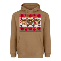 Toasted Coconut mexico gnomes Heavyweight Hoodie - HRA Design Shop