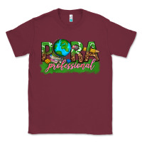 Burgundy para professional Classic Tee - texasbilliewilder
