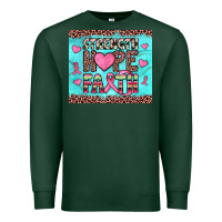 Sports Green strength hope faith Premium Sweatshirt - JahusDesignShop
