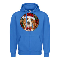 True Royal beagle christmas ornament Zipper Hoodie - RanaPortraitStore