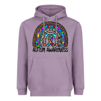 Lavender autism awareness Heavyweight Hoodie - CowhideDigitalArt