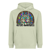 Matcha autism awareness Heavyweight Hoodie - CowhideDigitalArt