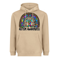 Mushroom autism awareness Heavyweight Hoodie - CowhideDigitalArt