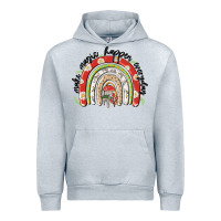 Heather Grey make magic happen everyday Urban Hoodie - MaliasSmallBusiness