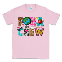Bubblegum Pink para crew Classic Tee - texasbilliewilder
