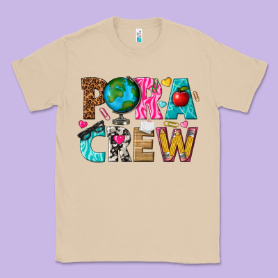 Para Crew Classic Tee Designed By Texasbilliewilder