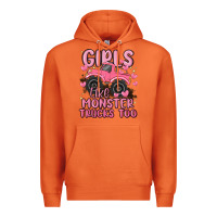 Carrot girls like monster trucks too Premium Hoodie - MaliasSmallBusiness