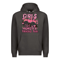 Smoke girls like monster trucks too Premium Hoodie - MaliasSmallBusiness