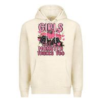 Tofu girls like monster trucks too Premium Hoodie - MaliasSmallBusiness