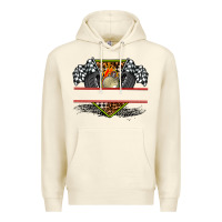 Sandshell race flag and race equipment Premium Hoodie - AdoDesignShop