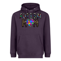 Plum autism mom Heavyweight Hoodie - CowhideDigitalArt