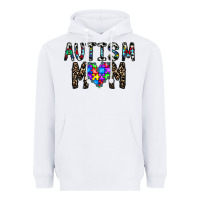 White autism mom Heavyweight Hoodie - CowhideDigitalArt