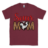 Burgundy soccer mom Classic Tee - Zillion Design Studio