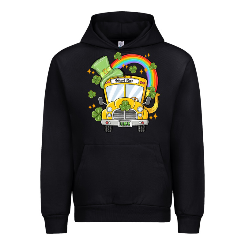 St. Patrick's Day School Bus Urban Hoodie by MaliasSmallBusiness | Teevron