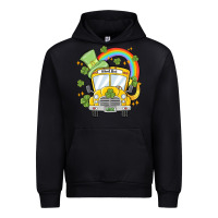 Black st. patrick's day school bus Urban Hoodie - MaliasSmallBusiness
