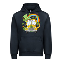 Navy st. patrick's day school bus Urban Hoodie - MaliasSmallBusiness