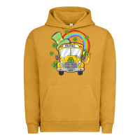 Pigment Peanut Butter st. patrick's day school bus Urban Hoodie - MaliasSmallBusiness