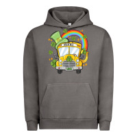 Pigment Tornado st. patrick's day school bus Urban Hoodie - MaliasSmallBusiness