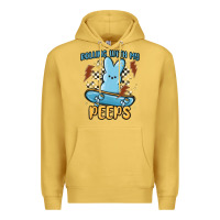 Antique Gold skateboard bunny Premium Hoodie - MaliasSmallBusiness