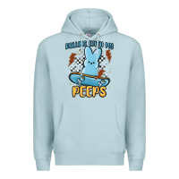 Blue Mist skateboard bunny Premium Hoodie - MaliasSmallBusiness