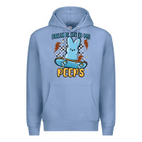 Colony Blue skateboard bunny Premium Hoodie - MaliasSmallBusiness