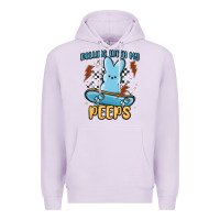Lilac skateboard bunny Premium Hoodie - MaliasSmallBusiness