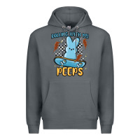 Rock skateboard bunny Premium Hoodie - MaliasSmallBusiness