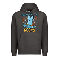Smoke skateboard bunny Premium Hoodie - MaliasSmallBusiness