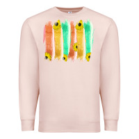 Pale Pink Western Color Farm Life Brush Strokes Premium Sweatshirt - Bettercallsaul