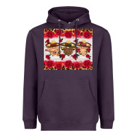 Plum mexico gnomes mouse pad Heavyweight Hoodie - HRA Design Shop