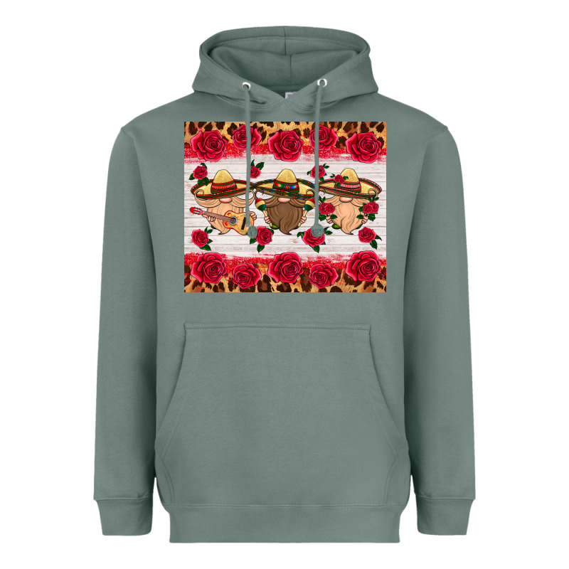 Mexico Gnomes Mouse Pad Heavyweight Hoodie by HRA Design Shop | Teevron
