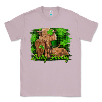 Lilac st patrick's day lucky cow family Classic Tee - RanaPortraitStore