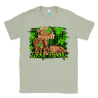 Matcha st patrick's day lucky cow family Classic Tee - RanaPortraitStore