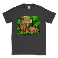 Smoke st patrick's day lucky cow family Classic Tee - RanaPortraitStore