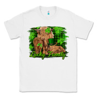 White st patrick's day lucky cow family Classic Tee - RanaPortraitStore