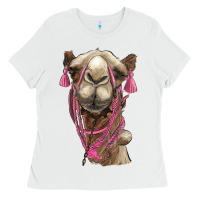 White camel Ladies Tee - BarkalooDesign