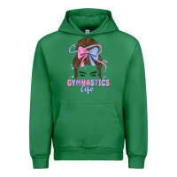 Emerald gymnastics life Urban Hoodie - MaliasSmallBusiness