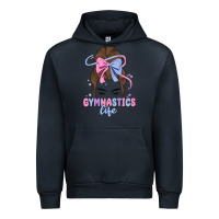 Navy gymnastics life Urban Hoodie - MaliasSmallBusiness