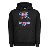 Pigment Black gymnastics life Urban Hoodie - MaliasSmallBusiness