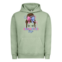 Pigment Oil Green gymnastics life Urban Hoodie - MaliasSmallBusiness