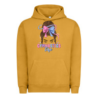 Pigment Peanut Butter gymnastics life Urban Hoodie - MaliasSmallBusiness