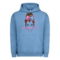 Pigment Pebble Blue gymnastics life Urban Hoodie - MaliasSmallBusiness