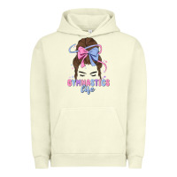 Pigment Pistachio gymnastics life Urban Hoodie - MaliasSmallBusiness